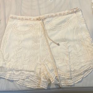 White shorts